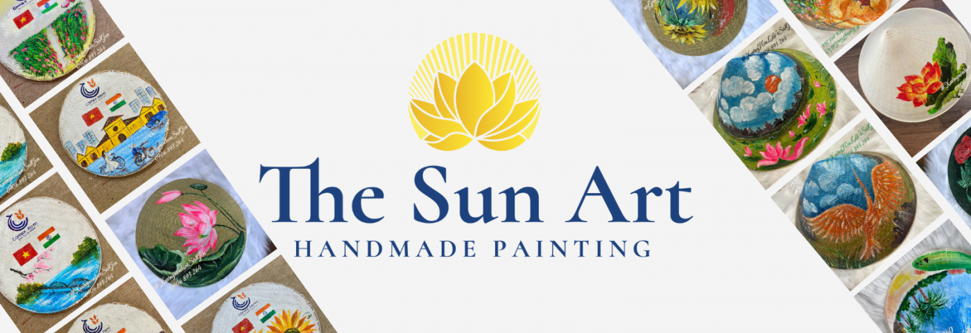 Xưởng Tranh, Nón Lá Vẽ Việt Nam The Sun ART