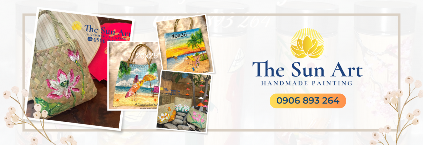 Xưởng Tranh, Nón Lá Vẽ Việt Nam The Sun ART
