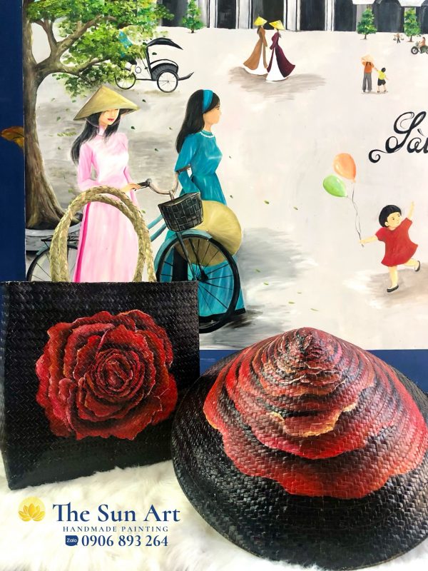 Xưởng Tranh, Nón Lá Vẽ Việt Nam The Sun ART