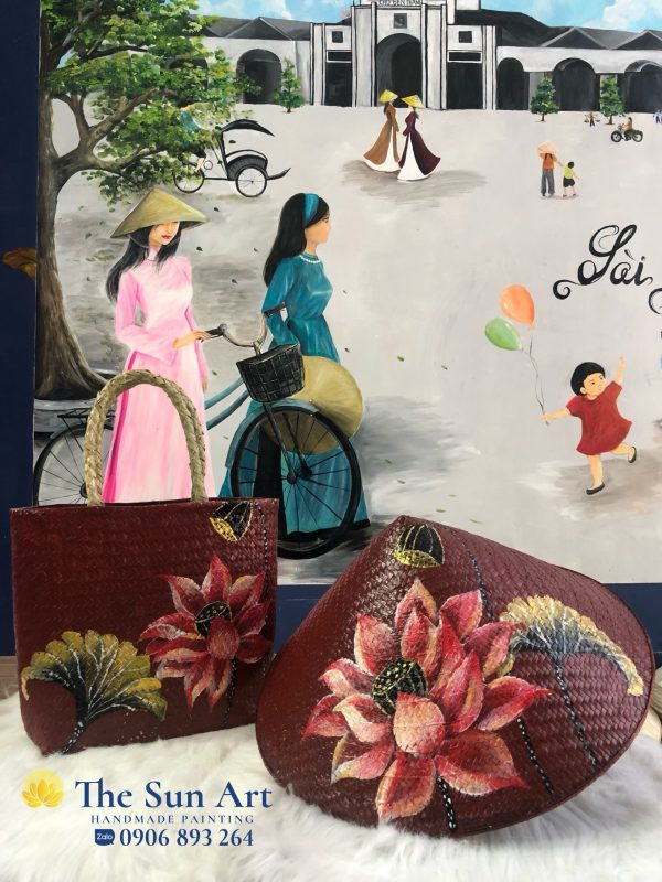 Xưởng Tranh, Nón Lá Vẽ Việt Nam The Sun ART