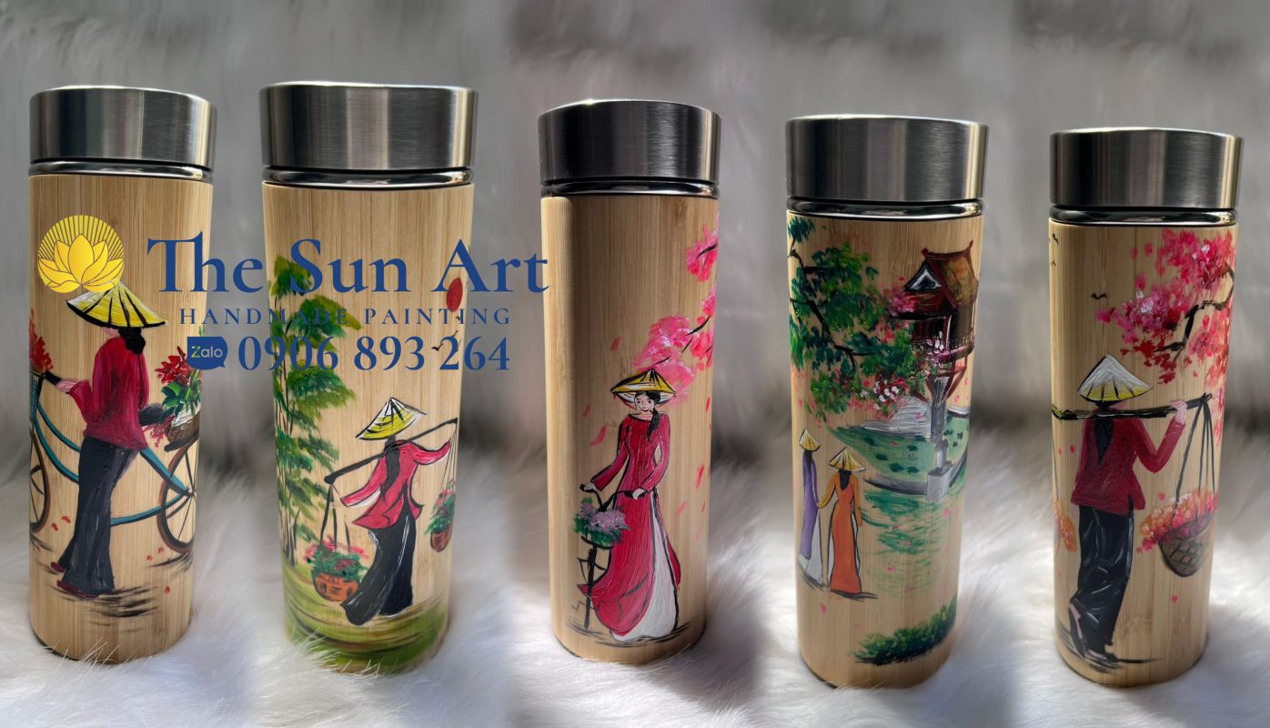 Xưởng Tranh, Nón Lá Vẽ Việt Nam The Sun ART