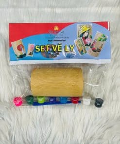 Bộ học vẽ lên ly tre tphcm