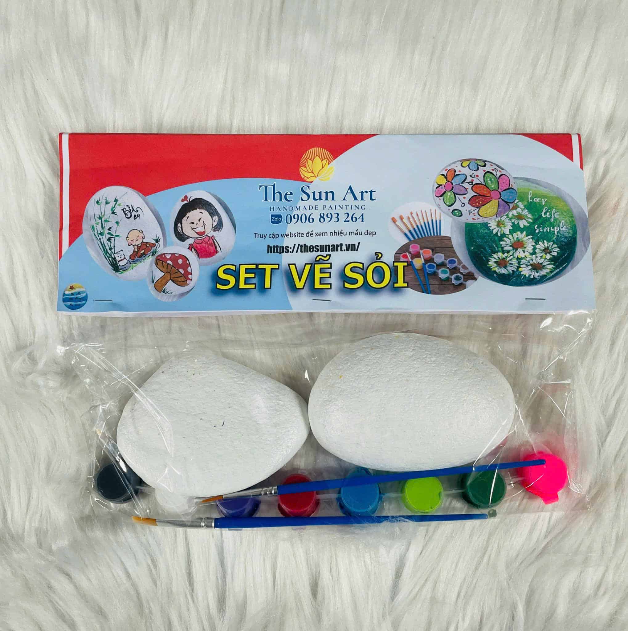 Bộ học vẽ lên sỏi đá Bộ học vẽ lên sỏi đá tphcm
