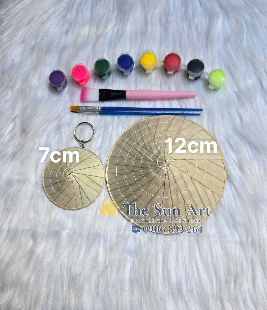 Bộ học vẽ lên nón lá to nhỏ Bộ học vẽ lên nón lá to nhỏ tphcm