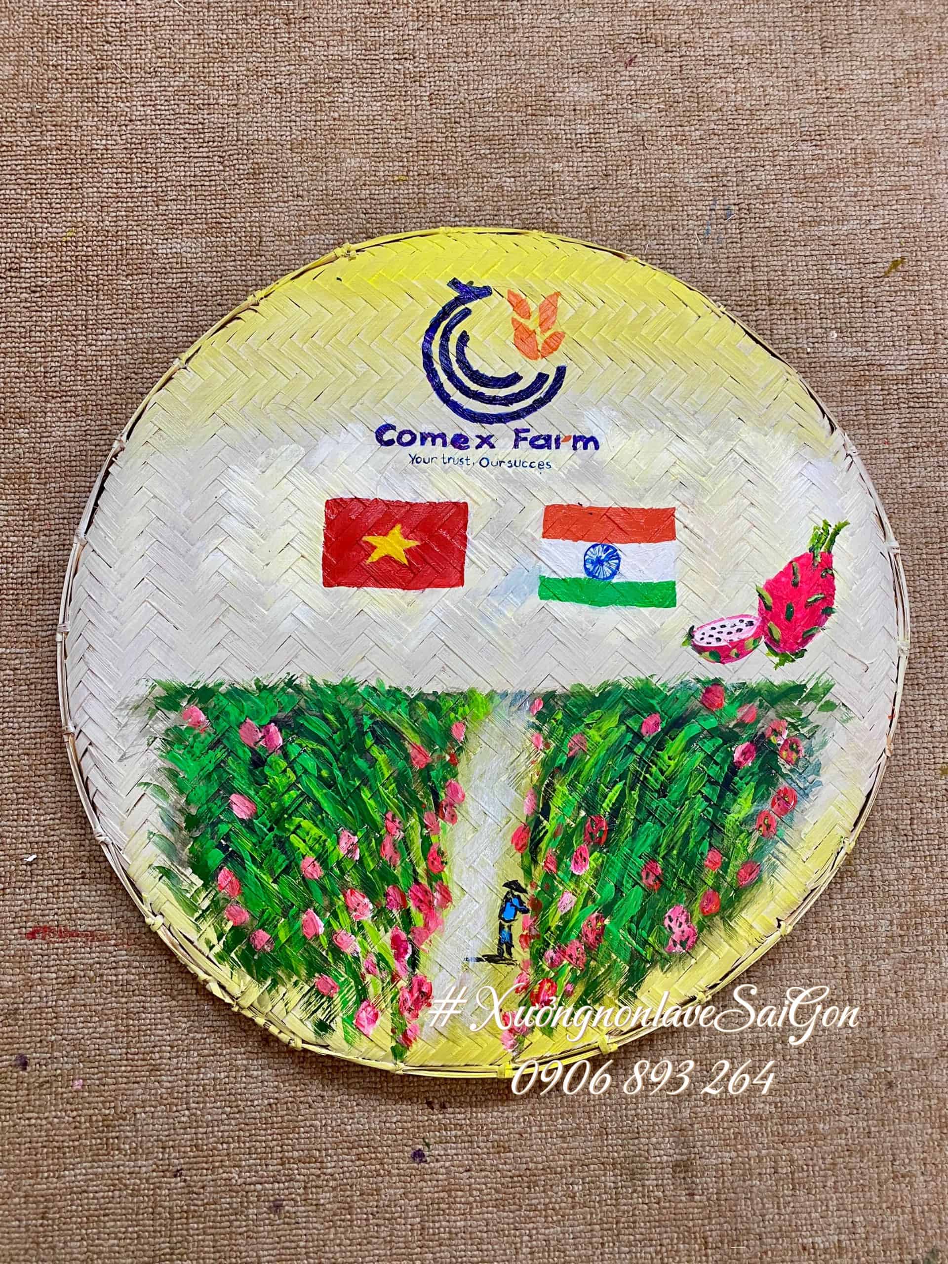 mẹt tre vẽ The Sun Art tphcm