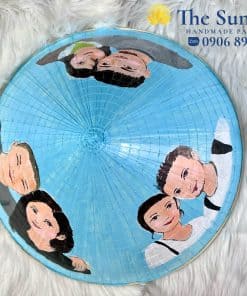 Nón lá vẽ Chibi design riêng