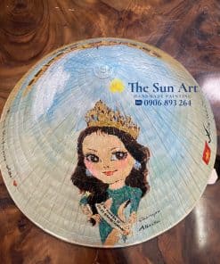Nón lá vẽ Chibi ở sài gòn