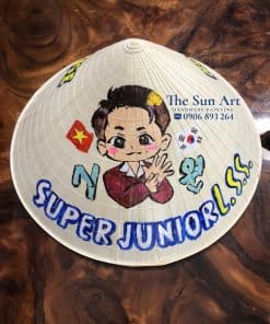 Nón lá vẽ Chibi vẽ idol tphcm, saigon