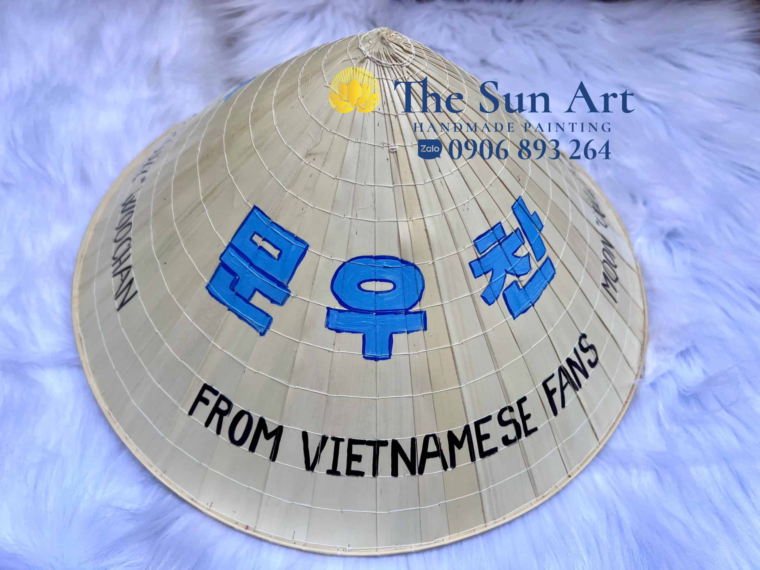 Nón lá vẽ Chibi vẽ idol kpop Nón lá vẽ Chibi vẽ idol kpop tphcm, saigon