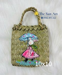 túi xách vẽ nghệ thuật hoạt hình cute tphcm, saigon