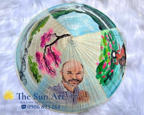 Nón chân dung thiết kế theo yêu cầu