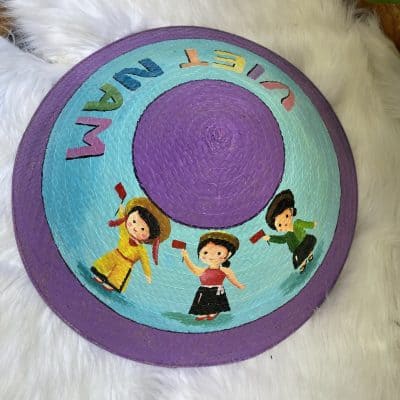 Combo nón - túi cỏ bàng bàng_Cô Gái Chibi Việt Nam