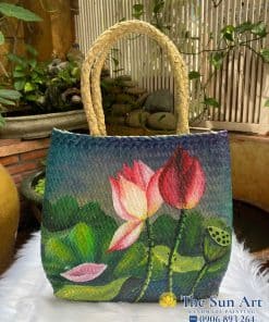 túi cỏ bàng sơn_Sen Hồng phá cách tphcm