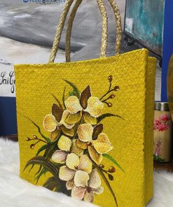 túi cỏ bàng vẽ_Hoa Lan Vàng tphcm, saigon