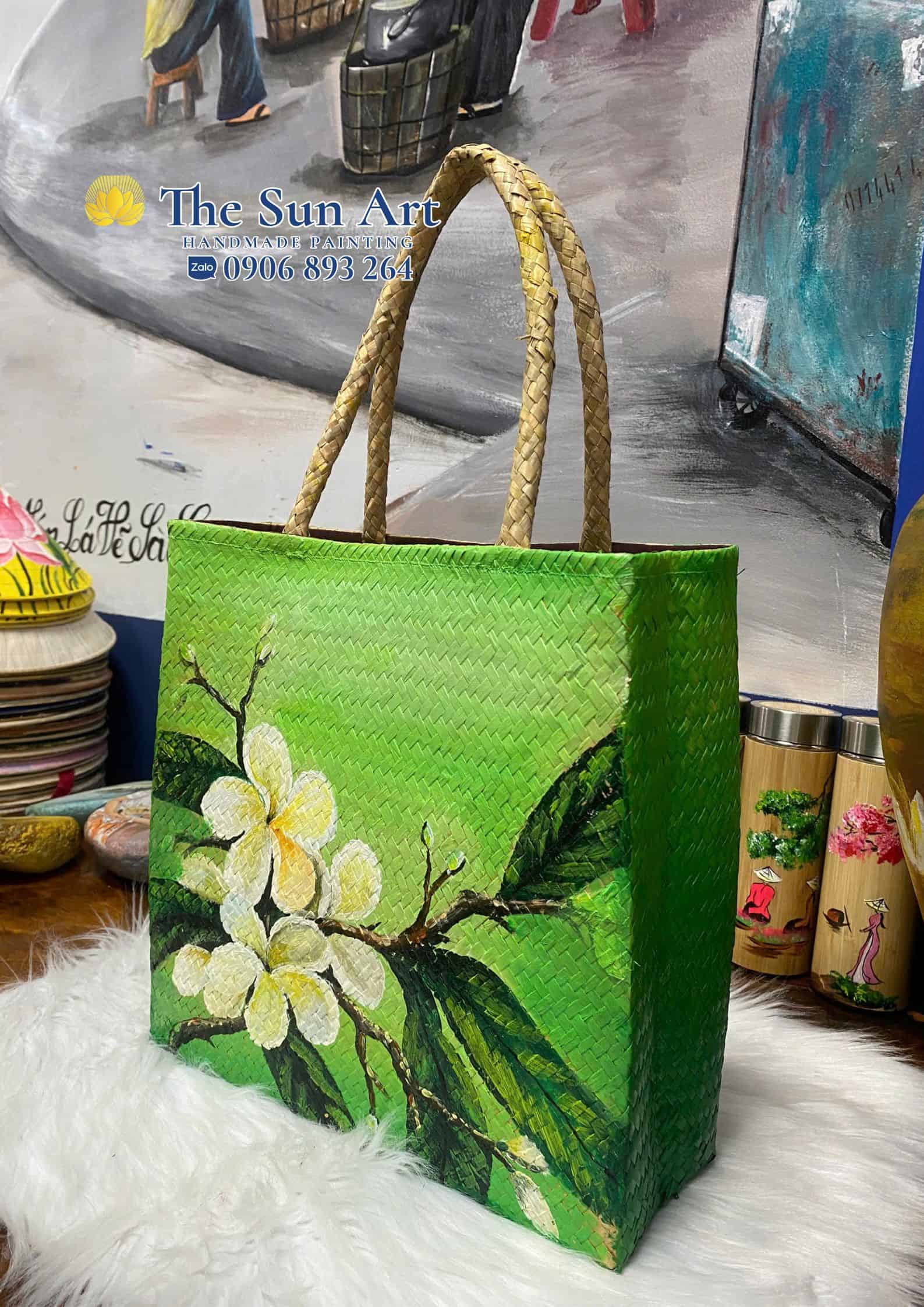 túi cỏ bàng sơn_Hoa Sứ túi cỏ bàng sơn_Hoa Sứ