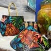 túi cỏ bàng và nón cỏ bàng vẽ tranh nghệ thuật độc đáo tại the sun art