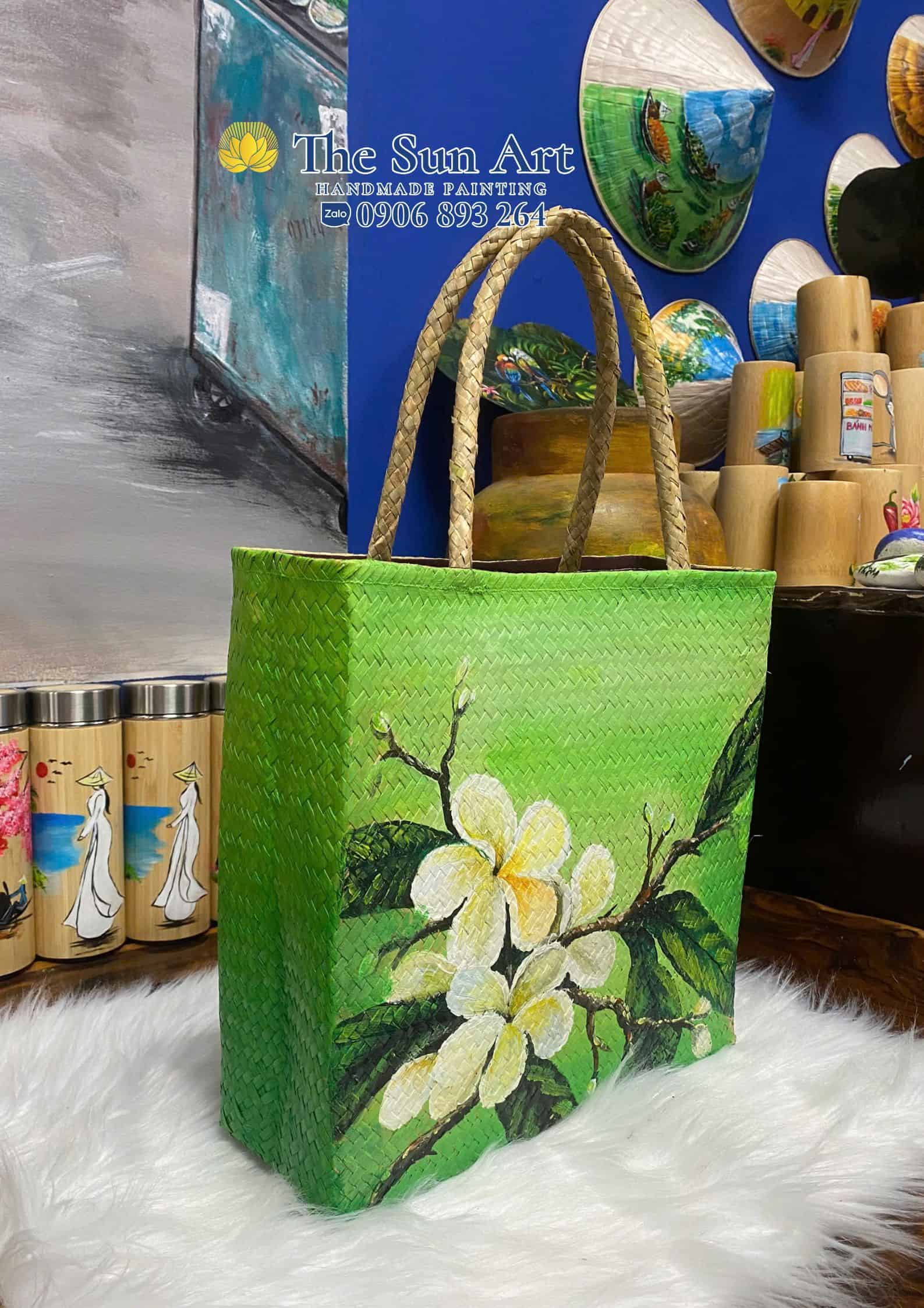 túi cỏ bàng sơn_Hoa Sứ túi cỏ bàng sơn_Hoa Sứ tphcm, saigon