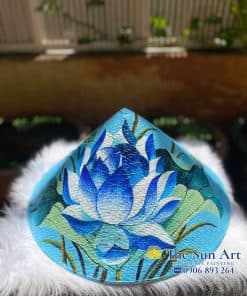 nón lá cỏ bàng hoa sen xanh dương tphcm, saigon