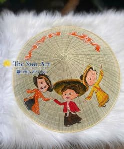 Nón lá chân dung chibi tphcm, saigon