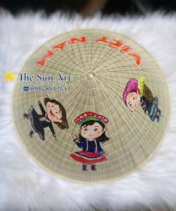NÓN LÁ TRUYỀN THỐNG BÌNH ĐỊNH TAI THE SUN ART GALLERY tphcm, saigon