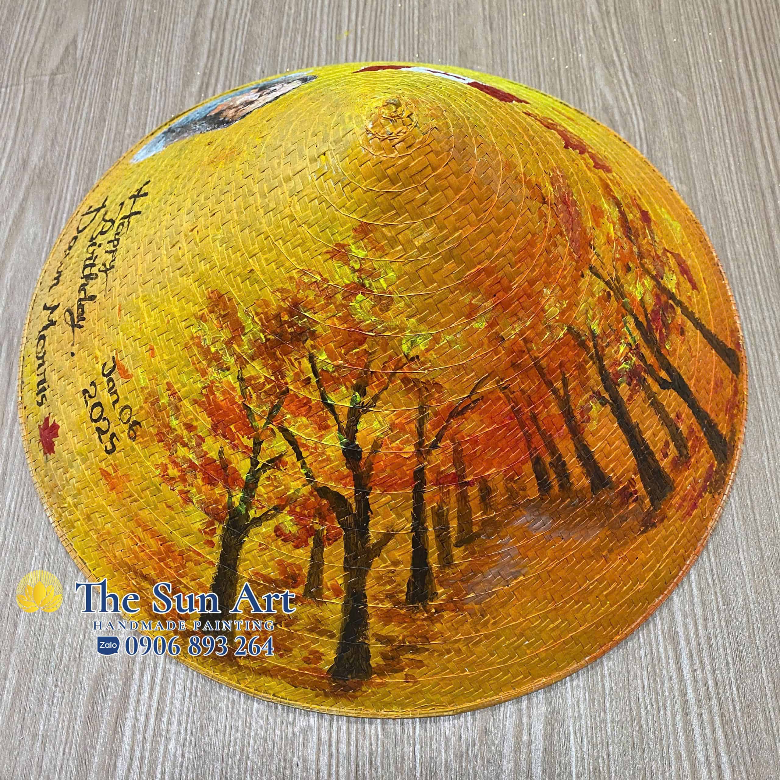 Nón Cỏ Bàng Vẽ Mỹ Thuật tphcm Nón Cỏ Bàng Vẽ Mỹ Thuật tphcm, saigon