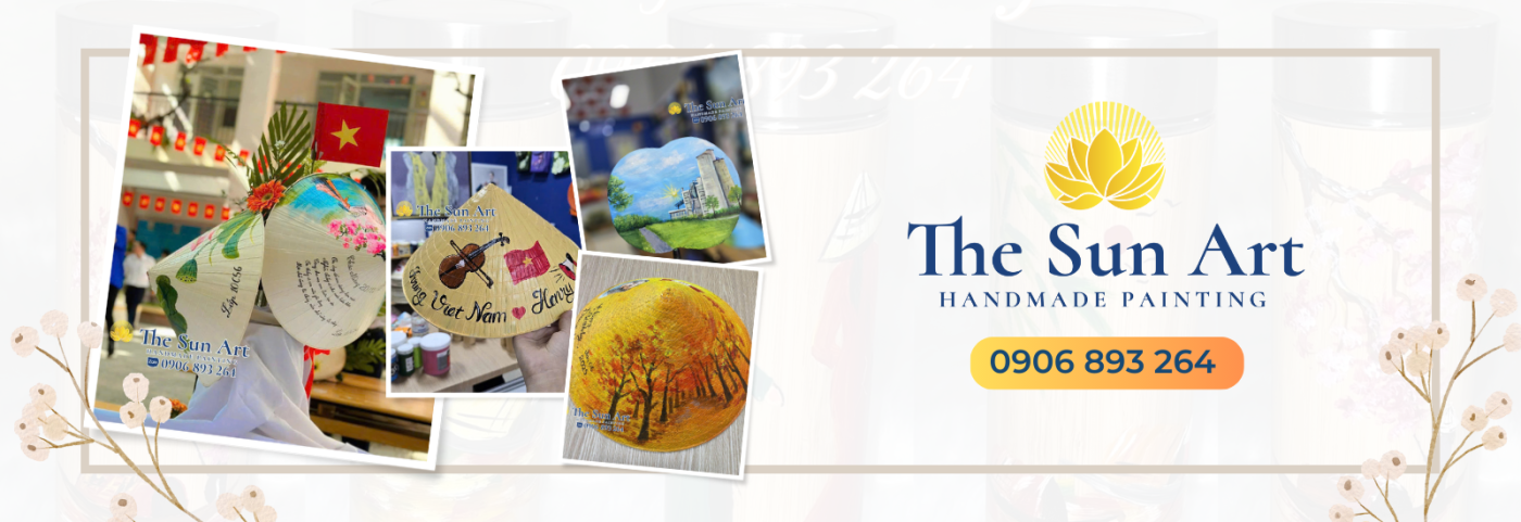 Xưởng Tranh, Nón Lá Vẽ Việt Nam The Sun ART
