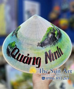 Nón lá vẽ phong cảnh Việt Nam - 10