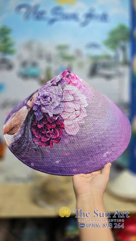 Xưởng Tranh, Nón Lá Vẽ Việt Nam The Sun ART