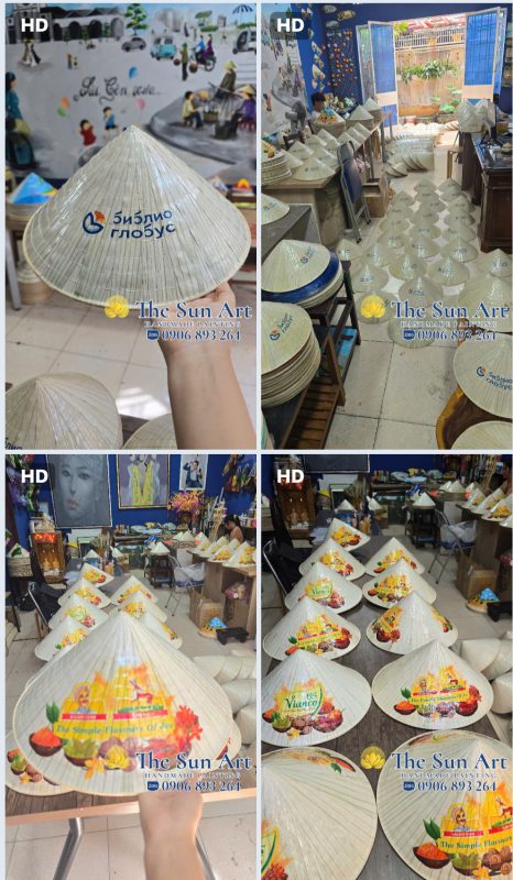 Xưởng Tranh, Nón Lá Vẽ Việt Nam The Sun ART