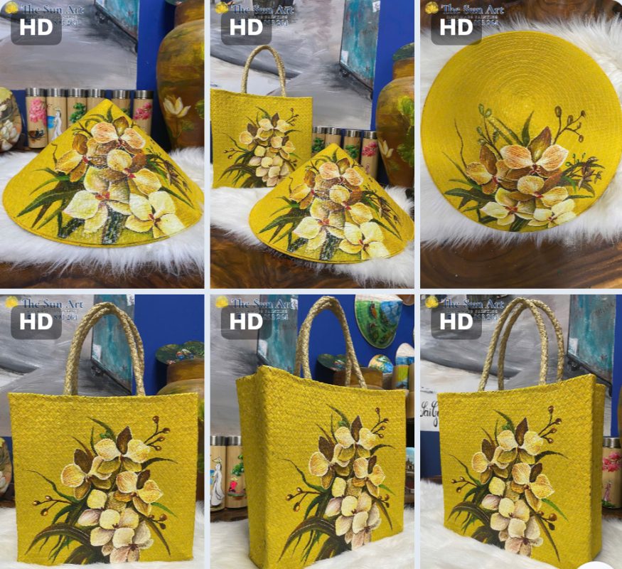 Xưởng Tranh, Nón Lá Vẽ Việt Nam The Sun ART