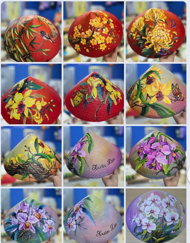 Xưởng Tranh, Nón Lá Vẽ Việt Nam The Sun ART