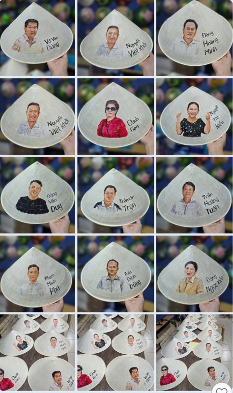 Xưởng Tranh, Nón Lá Vẽ Việt Nam The Sun ART