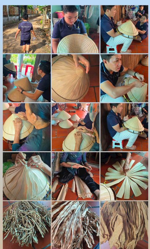 Xưởng Tranh, Nón Lá Vẽ Việt Nam The Sun ART