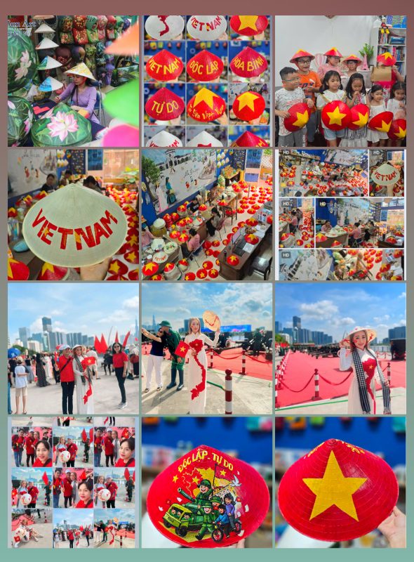 Xưởng Tranh, Nón Lá Vẽ Việt Nam The Sun ART