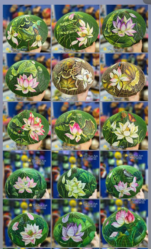 Xưởng Tranh, Nón Lá Vẽ Việt Nam The Sun ART