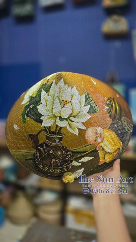 Xưởng Tranh, Nón Lá Vẽ Việt Nam The Sun ART