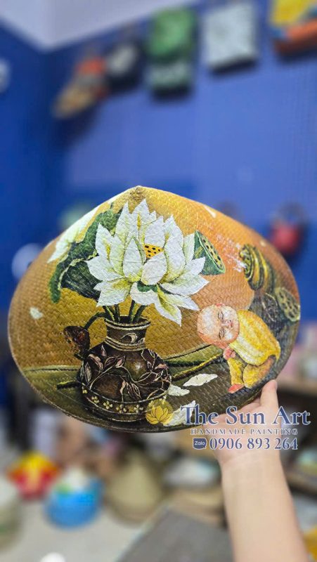 Xưởng Tranh, Nón Lá Vẽ Việt Nam The Sun ART