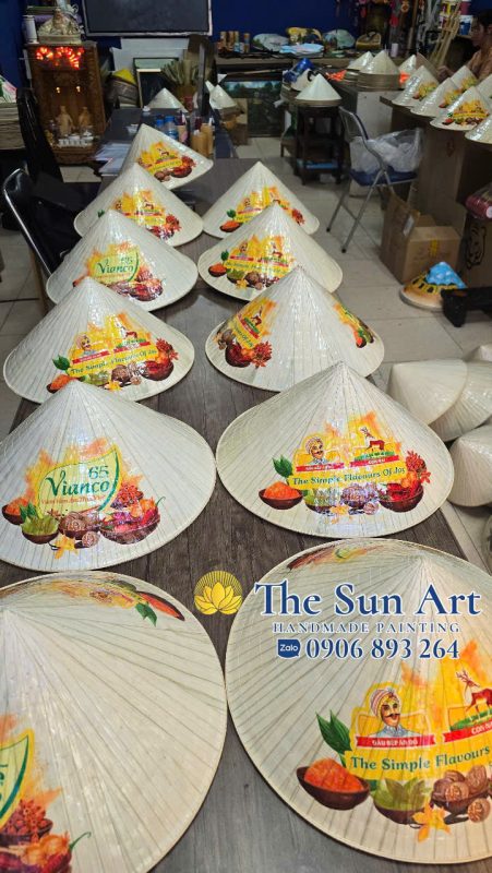 Xưởng Tranh, Nón Lá Vẽ Việt Nam The Sun ART