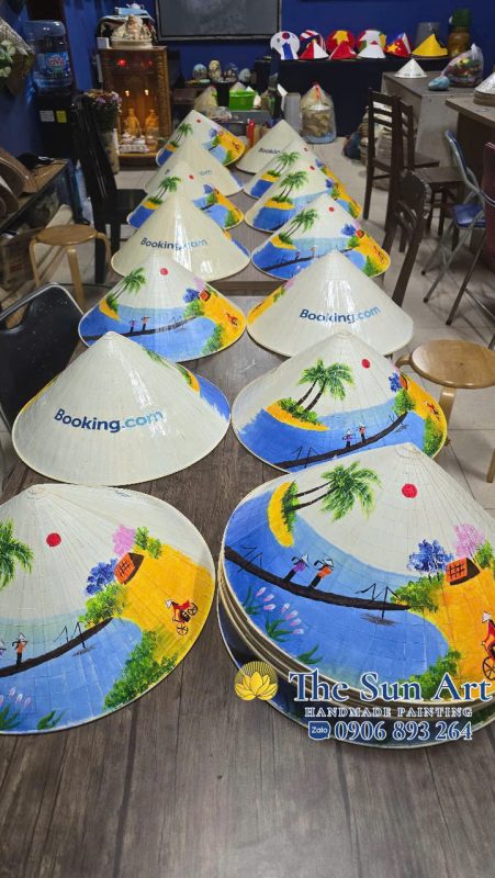 Xưởng Tranh, Nón Lá Vẽ Việt Nam The Sun ART