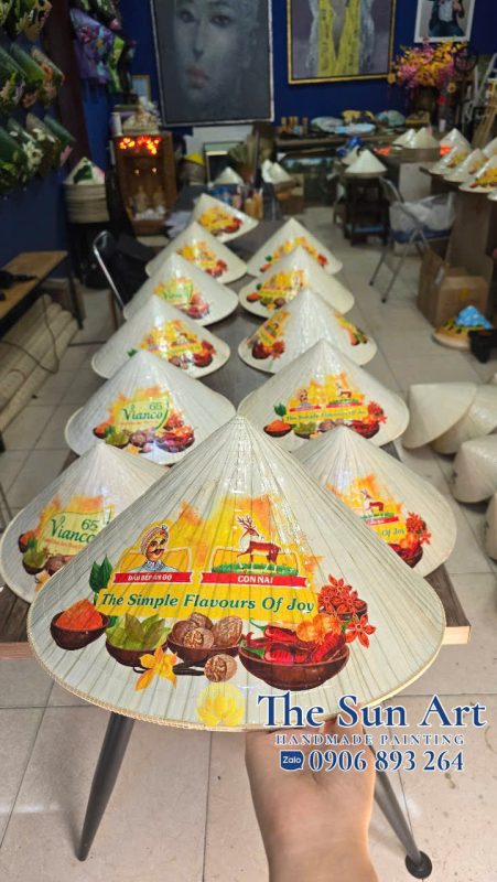 Xưởng Tranh, Nón Lá Vẽ Việt Nam The Sun ART