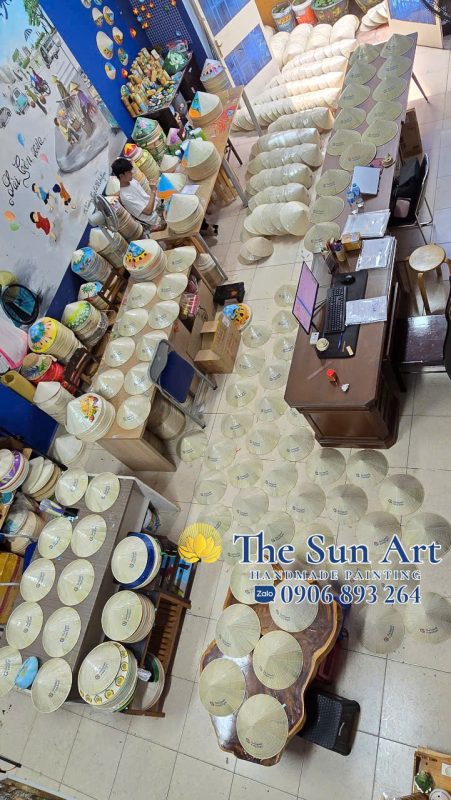 Xưởng Tranh, Nón Lá Vẽ Việt Nam The Sun ART