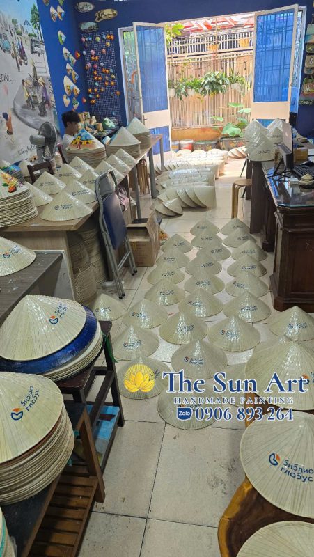 Xưởng Tranh, Nón Lá Vẽ Việt Nam The Sun ART