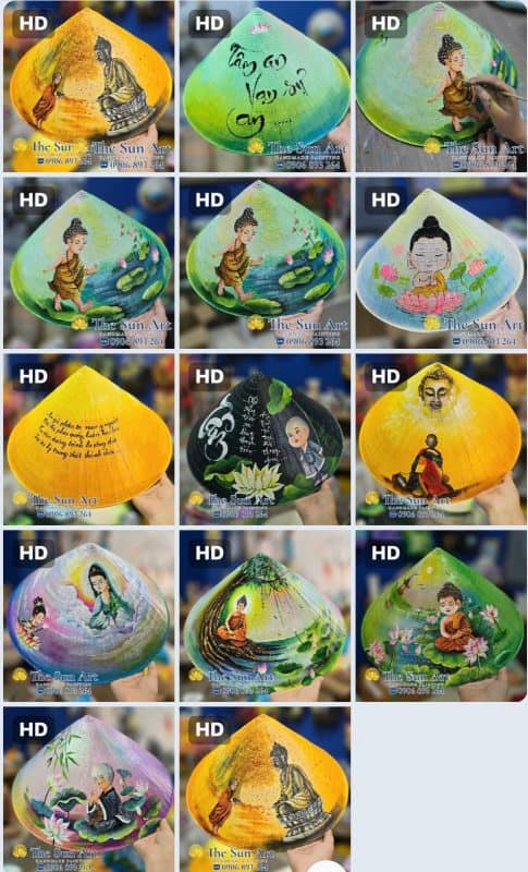 The Sun Art Tỏa Sáng Vesak 2025: Khi Nón Lá Kể Chuyện Phật Đản tại tphcm