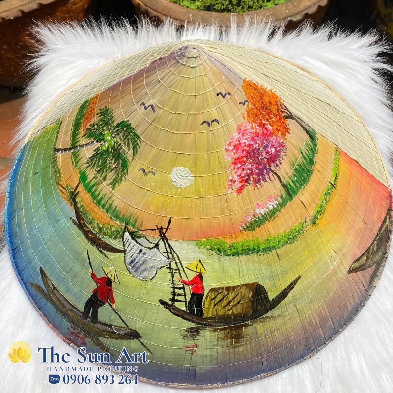 Xưởng Tranh, Nón Lá Vẽ Việt Nam The Sun ART