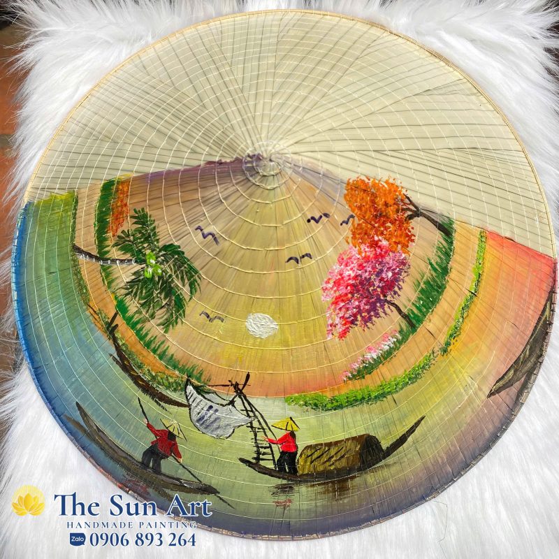 Xưởng Tranh, Nón Lá Vẽ Việt Nam The Sun ART