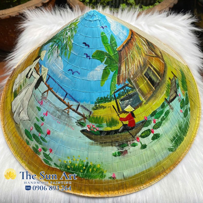 Xưởng Tranh, Nón Lá Vẽ Việt Nam The Sun ART