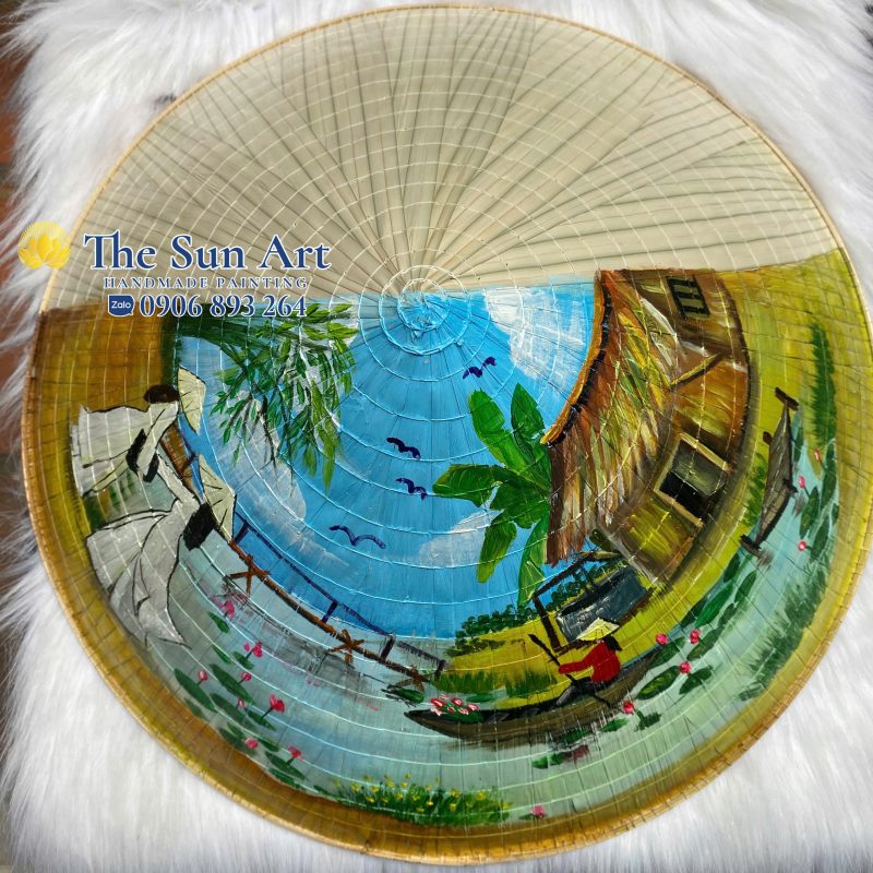 Xưởng Tranh, Nón Lá Vẽ Việt Nam The Sun ART