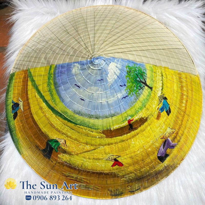 Xưởng Tranh, Nón Lá Vẽ Việt Nam The Sun ART