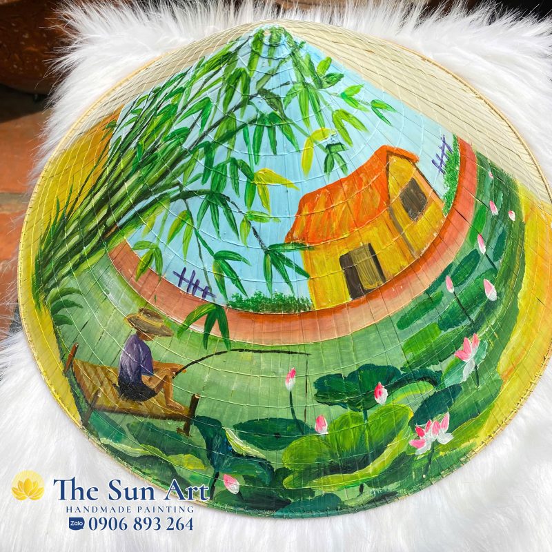 Xưởng Tranh, Nón Lá Vẽ Việt Nam The Sun ART