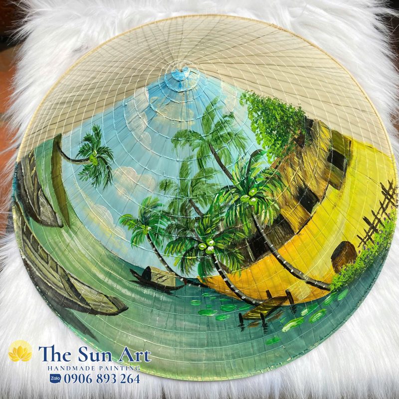 Xưởng Tranh, Nón Lá Vẽ Việt Nam The Sun ART